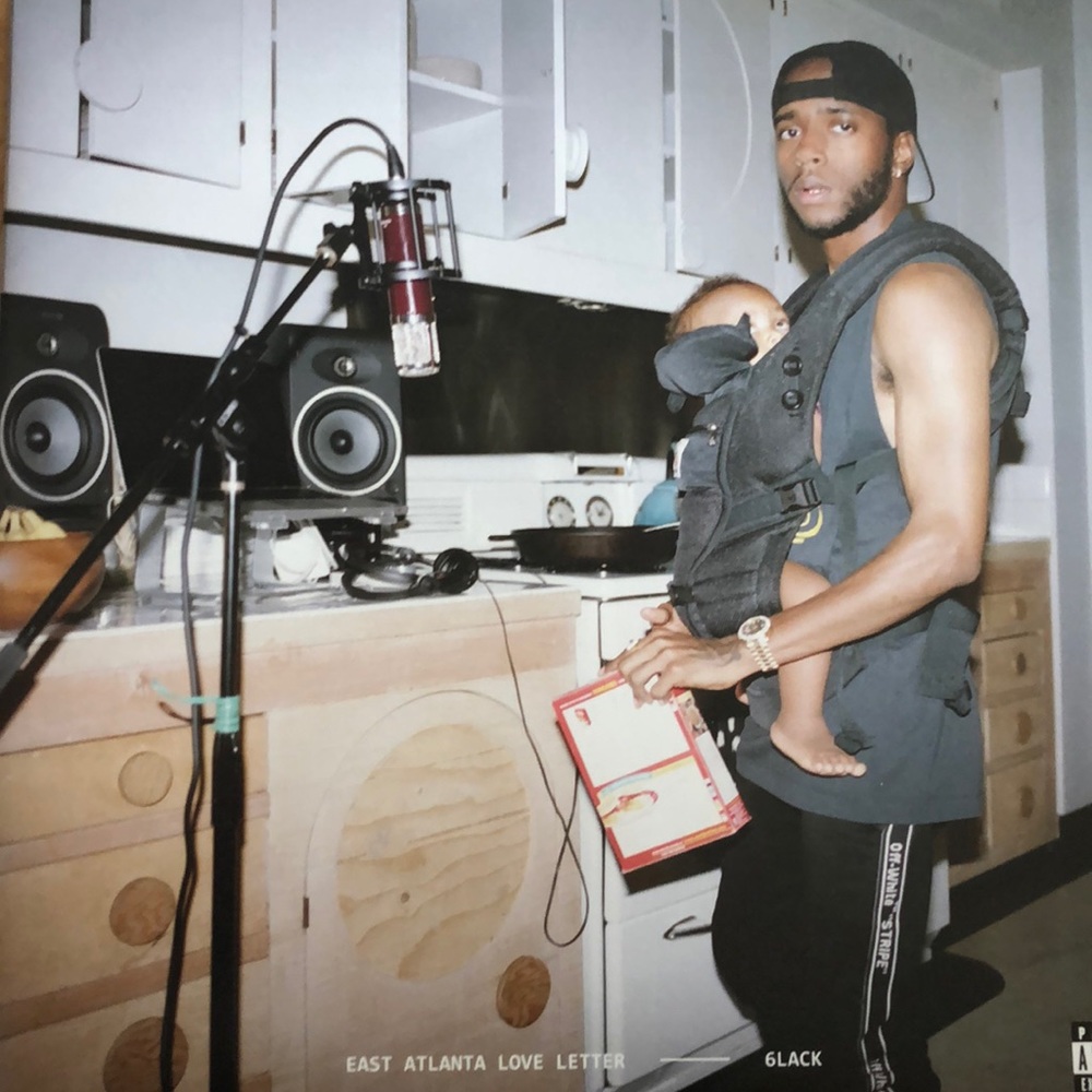 6lack vinyl record East Atlanta love letter